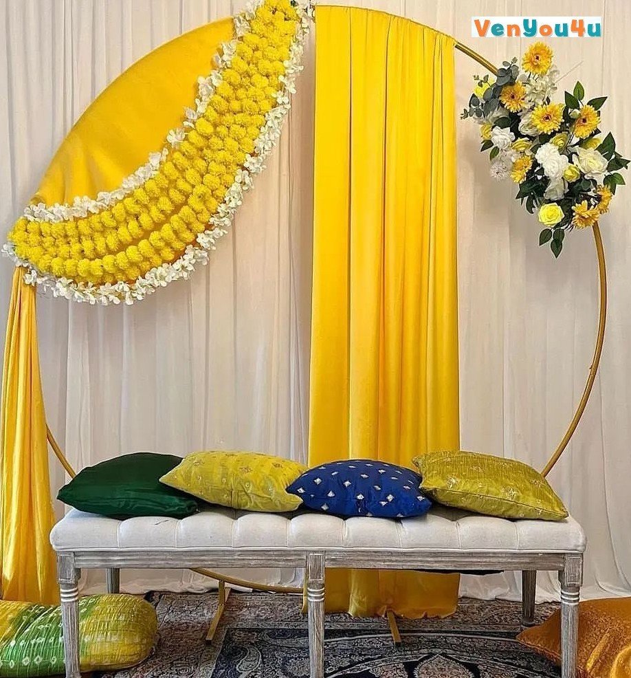 19 Incredible Haldi Decor Ideas For The Perfect Indian Wedding | WedMePlz