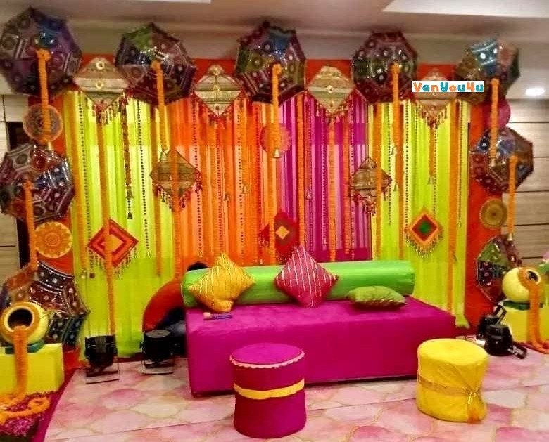 ZING WEDDING & EVENT MANAGEMENT - Very Affordable and Customizable  Attractive Home-Based Backdrop For Mayoun-Mehndi-Ubtan-Dholki etc.  Traditional, Magnificent Mehndi Decor Themes That Will Blow Your Whole  Wedding Event. To reflect the specifics